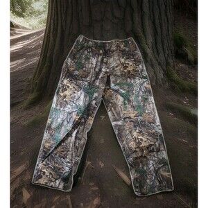 Frogg Toggs Real Tree Xtra Camo Pants Men’s XXL (AS1310-54) Cinch Cord Waist